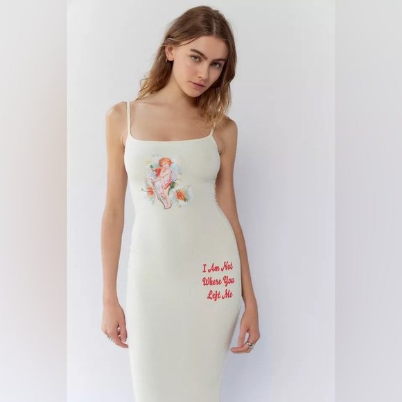 NWT Boys Lie I Am Not Where You Left Me V2 Maxi Dress - Picture 3 of 16